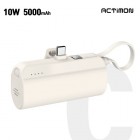 [Ƽ] 10W ŷ ġ ĵ ͸ MON-23-MINI5000 - 5000mAh (CŸ/PD̺)