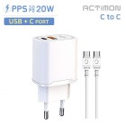 [Ƽ] PPS 3.0 PD 20W 2Ʈ ʰ   MON-PD20W-CU-CP - PD C to C (5V 3A)