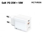 [Ƽ] GaN PPS 25W CŸ USB 2Ʈ ʰ   MON-PD25W-CU-T1 (̺ )