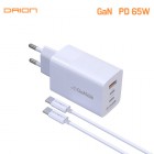 [帮] GaN PPS 65W 3Ʈ ʰ   DR-PD65W-T7 - PD C to C
