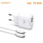 [帮] GaN  PPS 3.0 PD 50W CŸ 2Ʈ ʰ и   D-PD50W-CC - PD C to C
